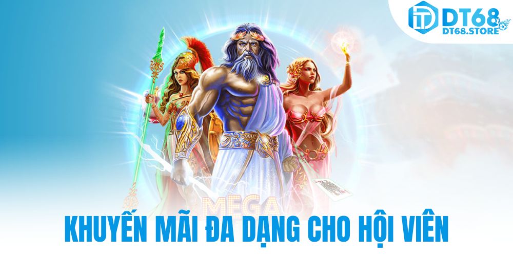 Khuyến mãi đa dạng cho hội viên đăng kí